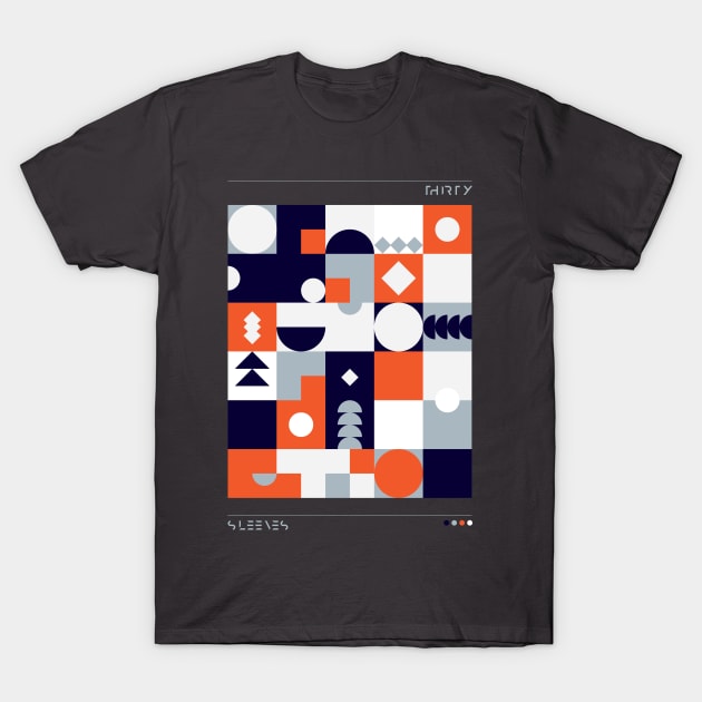 Thirty Sleeves T-Shirt by modernistdesign